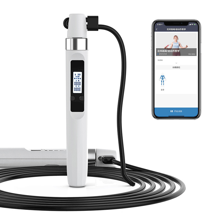 Fios de aço ajustáveis de suporte de corda de salto Smart Sports Home Fitness Counter