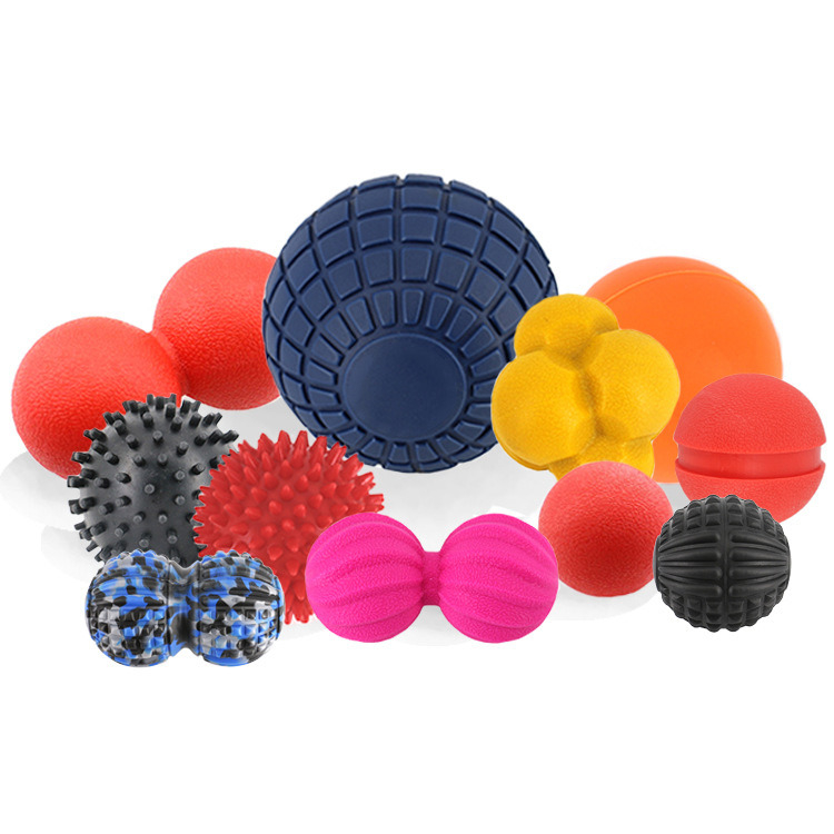 Massagem natural de cortiça para pescoço pé Pilates auto-massagem de equilíbrio bola de terapia de yoga