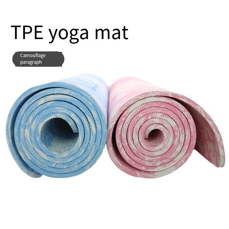EG0146 Urich TPE Yoga Mat para Pilates Leve / Antiderrapante Exercício Mat Logotipo personalizado Disponível