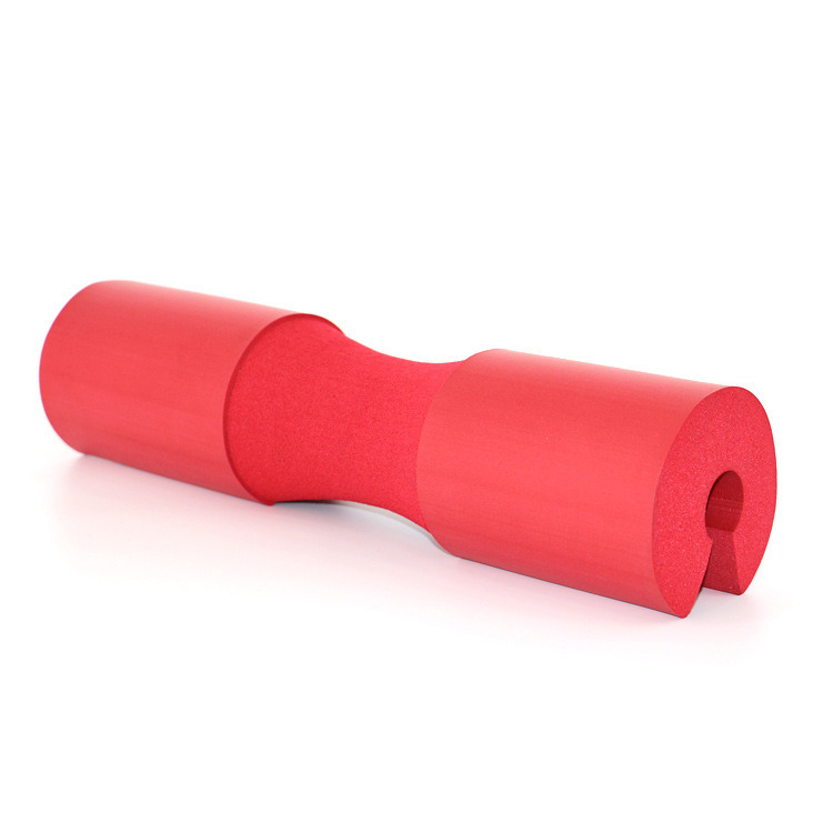 Urich TPE Barbell Protector Logotipo personalizado Preto Vermelho Azul espuma PU Proteção de ombro Pad
