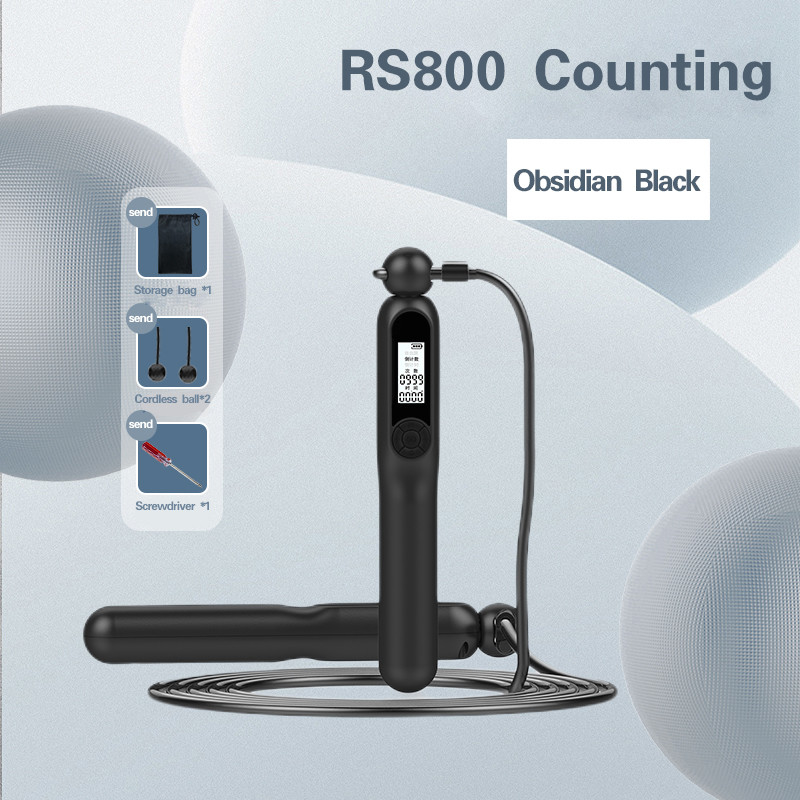 Corda Substituível Queima de Gordura Esportes Profissionais Contador Eletrônico Inteligente Corda de Salto Não Bluetooth
